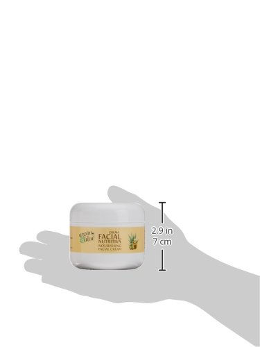 Argan-Aloe 70100 - Crema facial nutritiva con aloe y argán, 100 ml