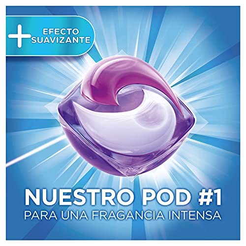 Ariel Pods Detergente Lavadora Cápsulas, 86 Lavados (2 x 43), Efecto Suavizante, Fragancia Intensa