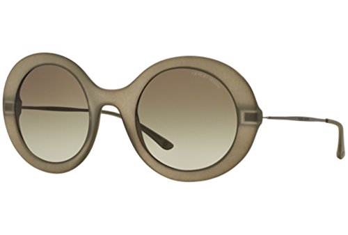 ARMANI AR8068 Gafas, Matte MUD with GREENGRADIENT Lens, Talla única para Mujer