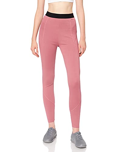 Armani Exchange Elastic Band, Cut and Sewn Ergonomic Seams Leggings, Rosa, S para Mujer