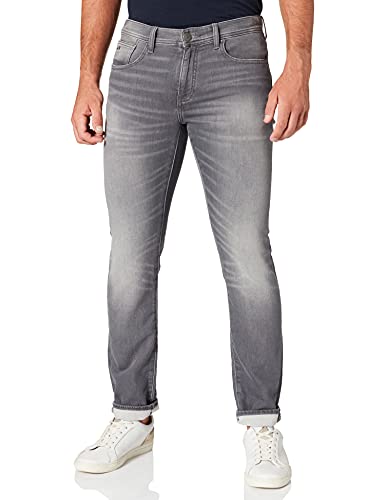 Armani Exchange Slim Light Wash Jeans, Grey Denim, S para Hombre