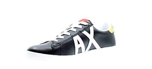 ARMANI EXCHANGE Zapatillas para hombre, modelo XUX016XCC71, color negro Negro Size: 43 EU