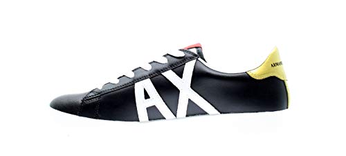 ARMANI EXCHANGE Zapatillas para hombre, modelo XUX016XCC71, color negro Negro Size: 43 EU