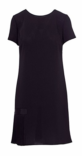 Armani Jeans Dress Vestido, Negro (Nero 1200), 36 (Talla del Fabricante: 42) para Mujer