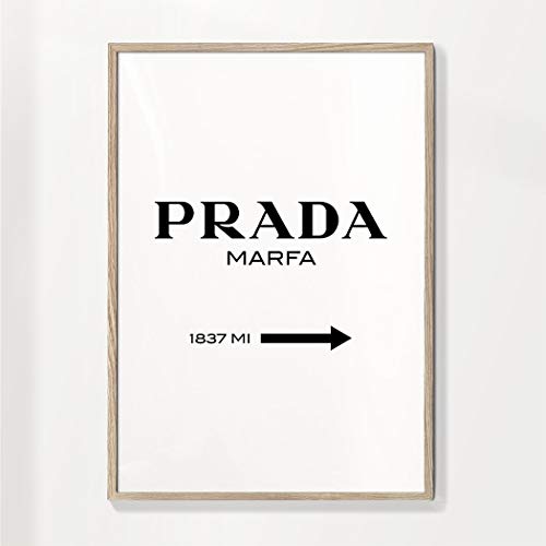 Artesta Lámina para enmarcar Prada Marfa (30x40 cm)