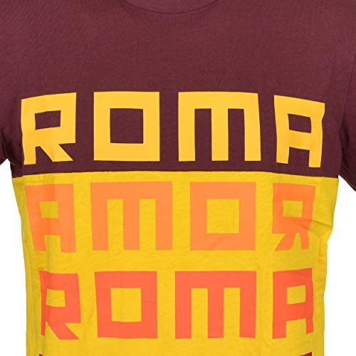 AS Roma Amor, Camiseta para hombre, Roma Red, S