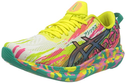 Asics Gel-Noosa Tri 13, Road Running Shoe Mujer, Hot Pink/Sour Yuzu, 36 EU