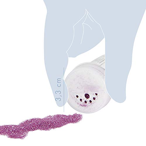 Avenue Mandarine 42746O - Un flacon de paillettes Glit's 14 g Fluo violet