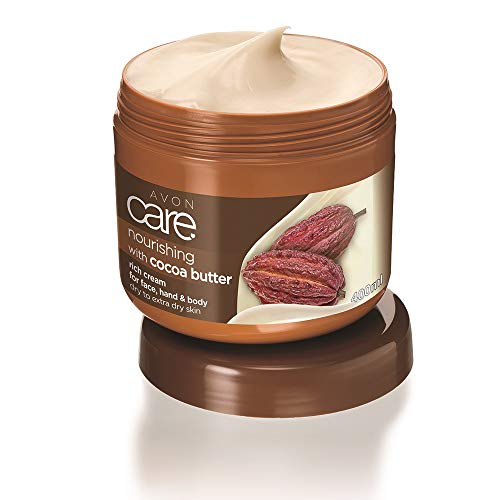 AVON CARE 10448 Loción hidratante con manteca de cacao para el rostro de las manos y el cuerpo