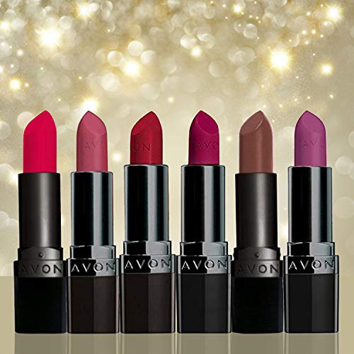 Avon True Color Perfectly Matte Lipstick, Splendidly Fuchsia, 4g