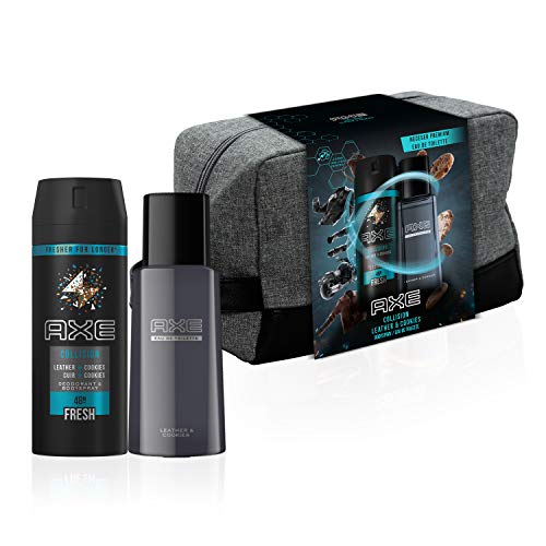 Axe Pack Leather & Cookies Neceser Duo - Desodorante 150 ml + Eau de Toilette 100 ml