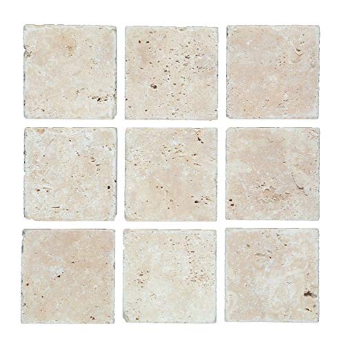 Azulejos travertino de piedra natural beige Chiaro Antique Travertino para suelo, pared, baño, ducha, cocina, espejo, revestimiento de bañera, revestimiento de bañera.