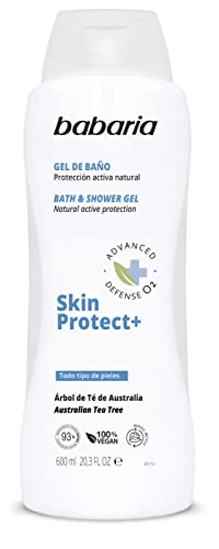 Babaria - Gel de baño Skin Protect+ - Todo tipo de pieles - 600 ml