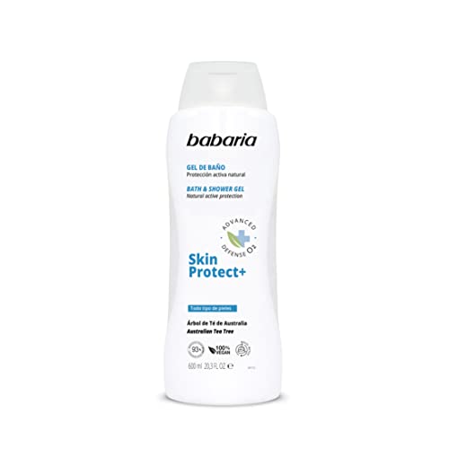 Babaria - Gel de baño Skin Protect+ - Todo tipo de pieles - 600 ml