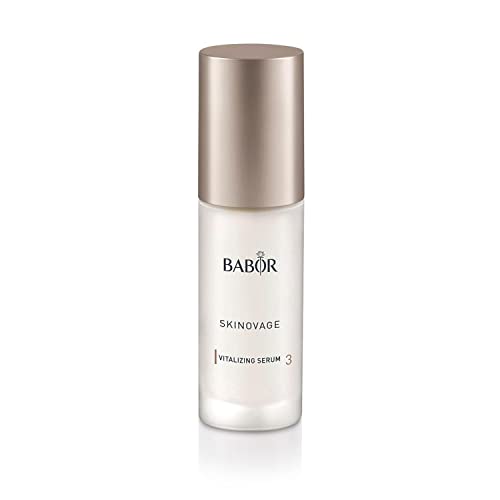 BABOR SKINOVAGE Vitalizing Serum para pieles cansadas y estresadas, Suero antiedad revitalizante para el rostro, Fórmula vegana, 1 x 30 ml