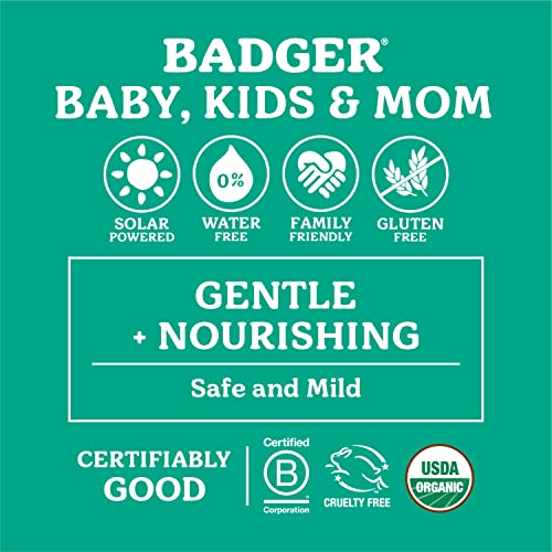 Badger Noche Noche Bálsamo orgánico certificado Calmar Sweet Dream Bálsamo Para 21g Niños