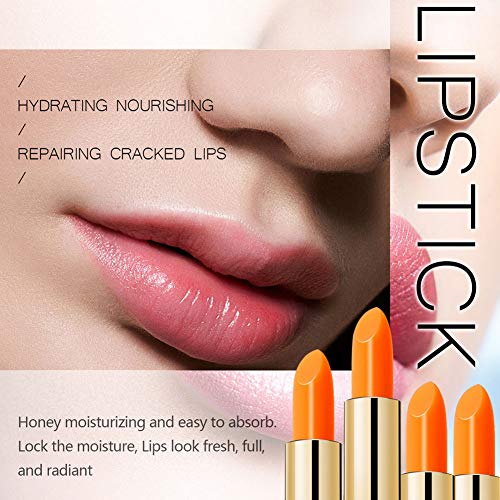 Bálsamo Labial Hidratante Labial Extracto De Miel Hidratante Bálsamo Lápiz Labial Desvanecimiento Arrugas Labiales Balsamo Labial Con Color Para Bálsamos Con Vitamina E