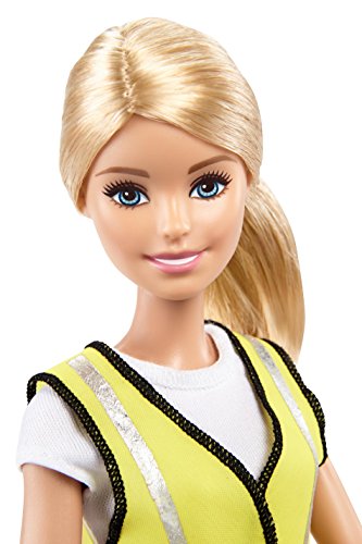 Barbie Quiero Ser Constructora, muñeca con accesorios (Mattel FCP76)