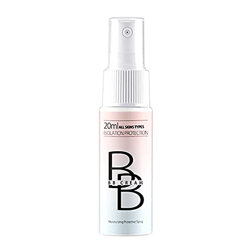 BB Cream Spray, Facial BB Cream Corrector Base Hidratante Spray Blanqueador Portátil, Cubre los poros, Ilumina y Mantiene la Piel Hidratada