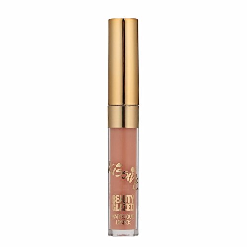 BELLEZA ESMALTADA 6 piezas/juego Brillo labial líquido Herramienta de maquillaje labial profesional Terciopelo mate Hidratante hidratante kit de lápiz labial nutritivo (#01)