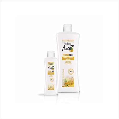 BIOKERA FRESH YELLOW SHOT CHAMPÚ 1000ML