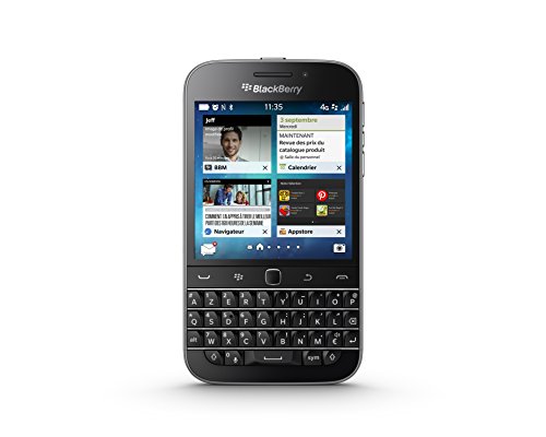 BlackBerry Classic 16GB 4G Negro - Smartphone (SIM única, Negro, BlackBerry OS, Edge, GPRS, gsm, HSPA+, LTE)