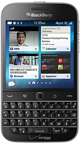 BlackBerry Classic Q20 VERIZON - SQC100-5 Dual Core 3.5 Unlocked 16GB ROM Single SIM Smartphone (No Primary Camera. Only Secondary)