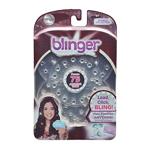 Blinger Sparkle Collection - Paquete de recambio (juego A, gemas transparentes)