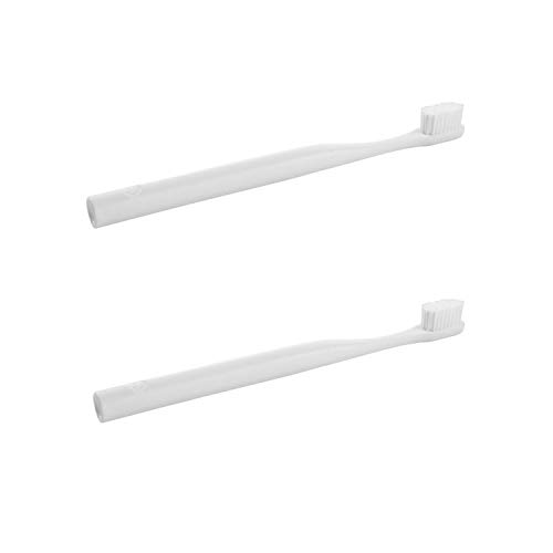 Bogobrush White Toothbrush Made with Recycled Material - Duo Pack