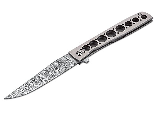 BÖKER Hombre Urban Trapper Damasteel Navaja, Gris, One Size