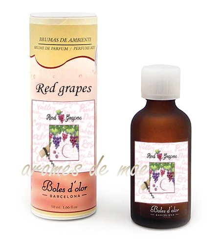 BOLES D'OLOR RED GRAPES - Bruma Ambients EDP Electric Aroma Mist Difusor fragancia Aceite 50ml