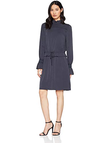 BOSS Arosy Vestido, Azul (Dark Blue 405), 38 (Talla del Fabricante: 36) para Mujer