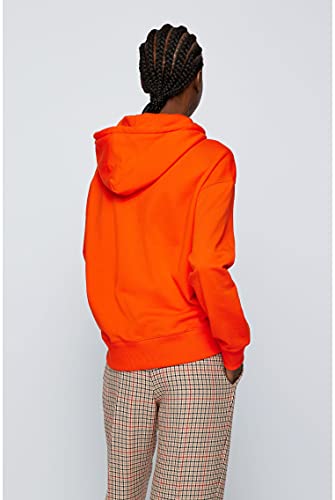 BOSS C_Eraisy_RA Sudadera con Capucha, Bright Orange821, L para Mujer