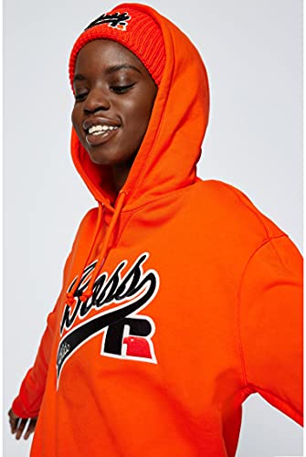 BOSS C_Eraisy_RA Sudadera con Capucha, Bright Orange821, L para Mujer