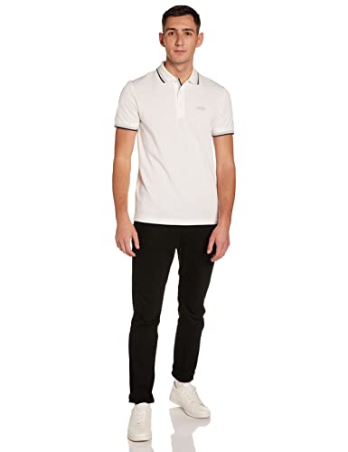 Boss Men's Paddy Tipped Polo Shirt - White - M - White