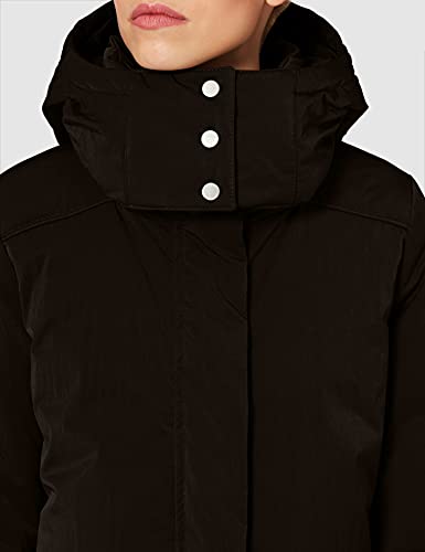 BOSS Ohire Parka, Negro (Black 001), 40 (Talla del Fabricante: 38) para Mujer