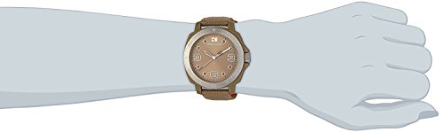 Boss Orange 1502288 - Reloj de Señora Movimiento de quarzo con Correa téxtil Beige