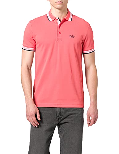 BOSS Paddy Camiseta Polo, Rojo Claro (Open Red 646), L para Hombre