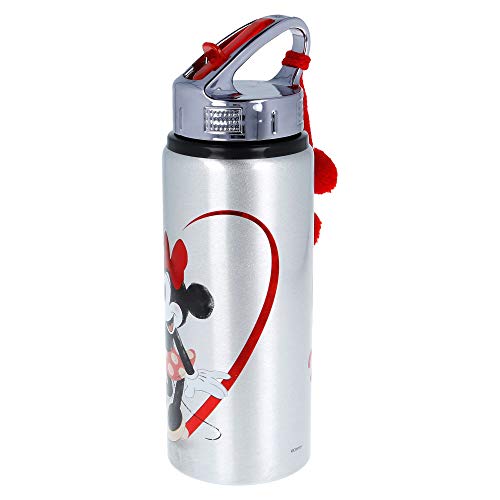 Botella Infantil Deportiva De Aluminio De 710 Ml - Colección Fashion | Minnie Love