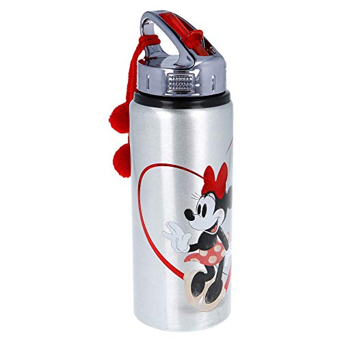 Botella Infantil Deportiva De Aluminio De 710 Ml - Colección Fashion | Minnie Love