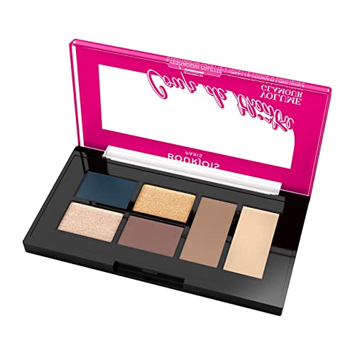 Bourjois Palette Volume Glamour Paleta de sombras, Tono 02 Cheeky, 8.4 g