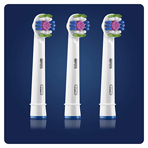 Braun Oral-B Toothbrush Heads 3D White 3Pcs Cleanmaximizer 50 g