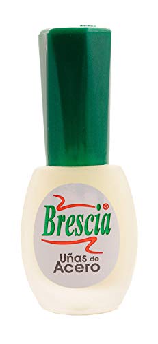 Brescia - endurecedor uñas de acero. Fortalece las uñas frágiles. Base con ajo, limón, keratina, calcio, biotina, vitamina B5, Silicio y aloe vera. 12.5ml