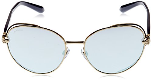 Bulgari 0Bv6087B 20206J 57 Gafas de Sol, Azul (Blute/Blue White), Unisex-Adulto