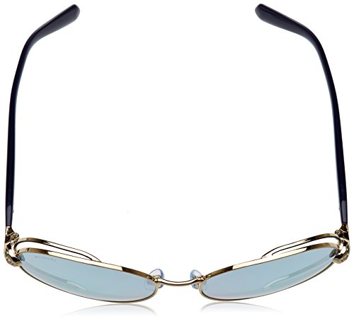 Bulgari 0Bv6087B 20206J 57 Gafas de Sol, Azul (Blute/Blue White), Unisex-Adulto