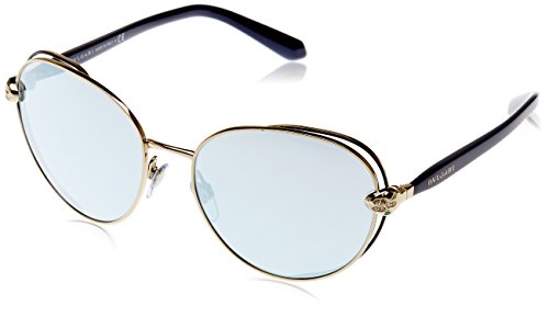 Bulgari 0Bv6087B 20206J 57 Gafas de Sol, Azul (Blute/Blue White), Unisex-Adulto