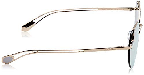 Bulgari 0Bv6099 20144Z 57 Gafas de Sol, Dorado (Pink/Grey Rose), Mujer