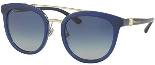 Bulgari 0Bv8184B 51454L 53 Gafas de Sol, Azul (Blute/Grey Blue), Unisex-Adulto