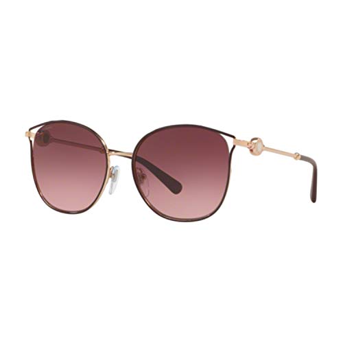 Bulgari Gafas de sol para mujer, modelo 6114 Pink Gold/Plum M