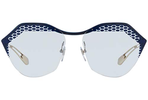 Bvlgari BV6109-205172 Gafas, Blue/Blue, 62/16/140 para Mujer